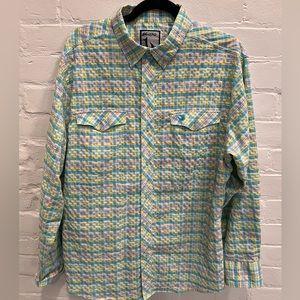 Mojo Sportswear Men’s Large Fishing Boating vented longsleeve shirt - L